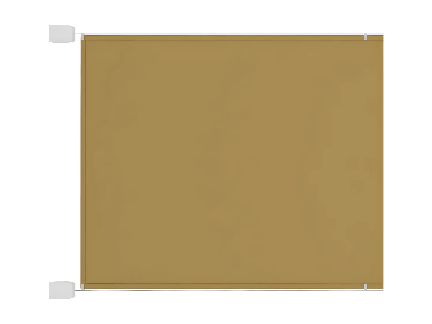 Auvent vertical Beige 60x360 cm Tissu oxford WVGQ4011