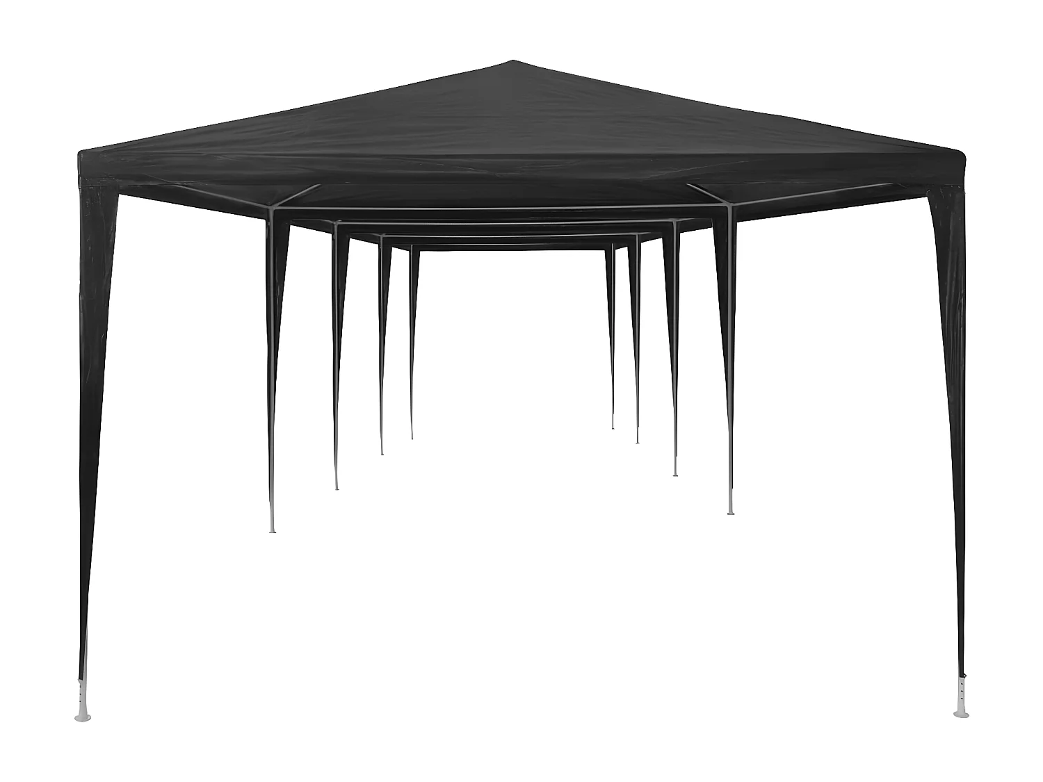 Tente de réception 3x12 m PE Anthracite WVGQ2232