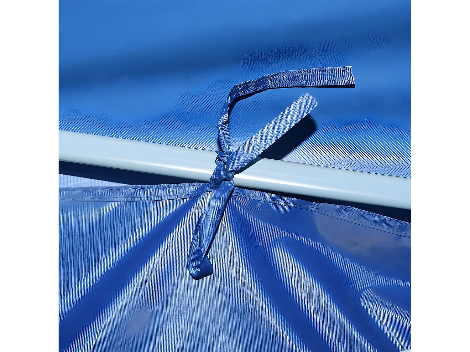 Tenda para festas pop-up dobrável c/ 5 paredes 3x9 m azul PT653924