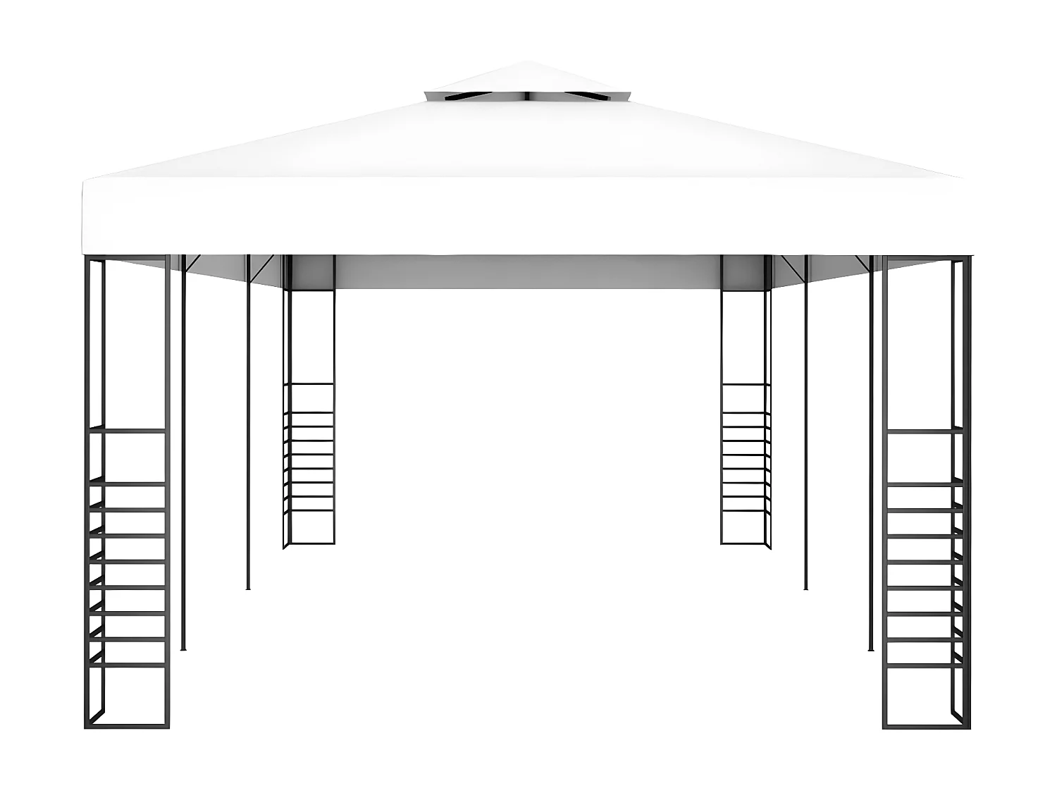 Gazebo - Tenda de recepção/tenda 6x3 m branco PT942070