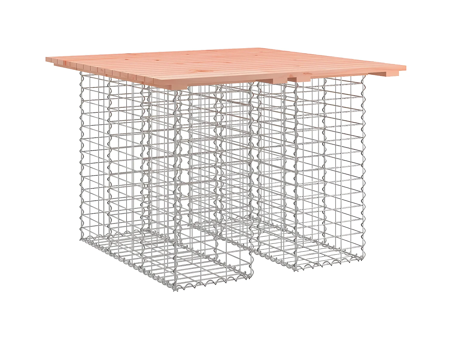 Tuinbank schanskorfontwerp 100x102x72 cm massief douglashout NL703818