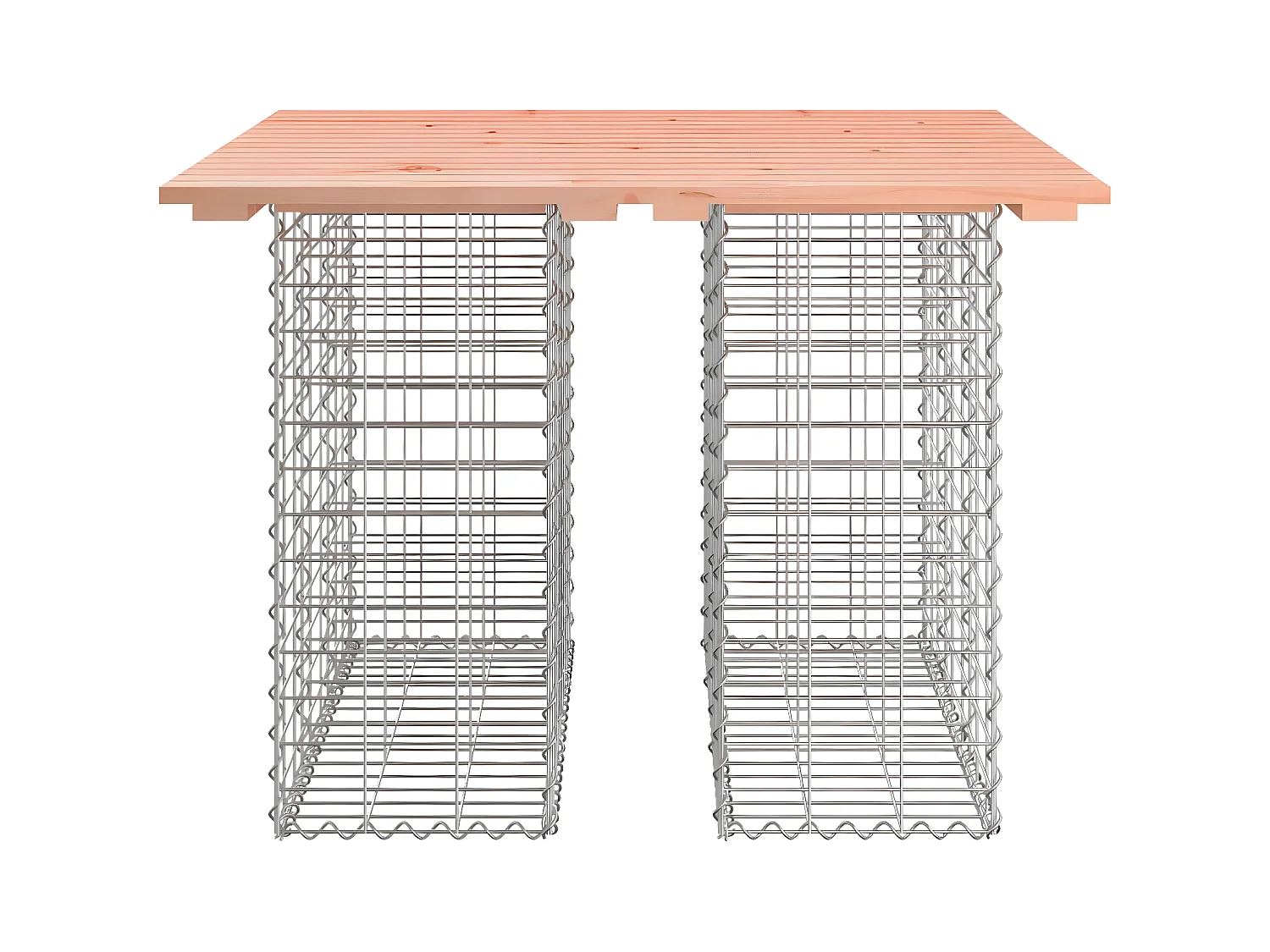 Tuinbank schanskorfontwerp 100x102x72 cm massief douglashout NL703818