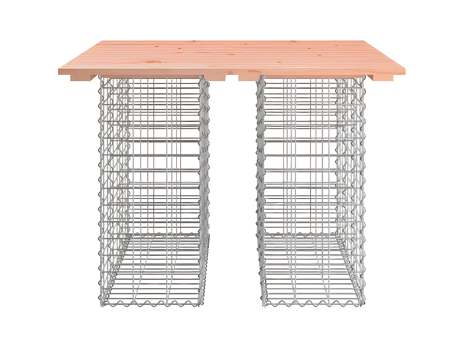 Tuinbank schanskorfontwerp 100x102x72 cm massief douglashout NL703818