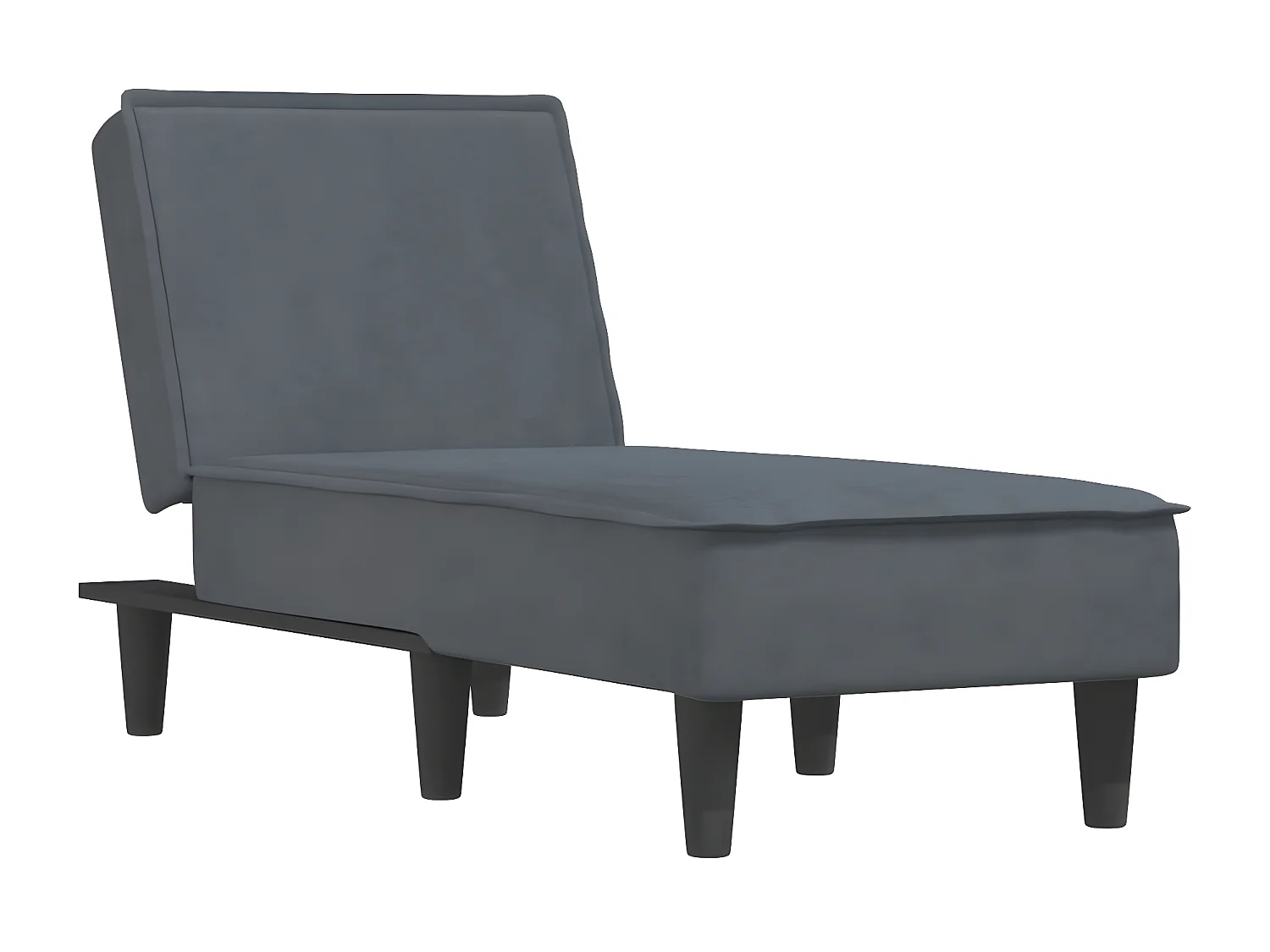 Sofá Sofá de terciopelo gris oscuro ES37309