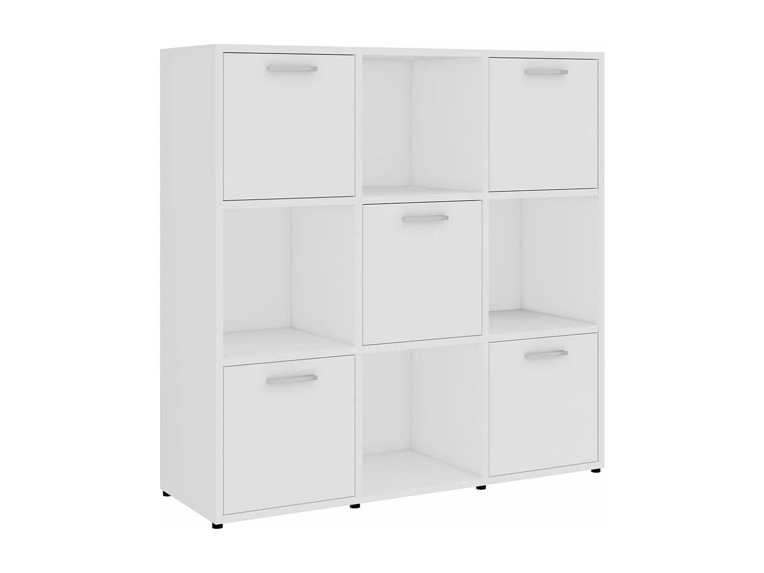 Estante 90x30x90 cm contraplacado branco PT529354