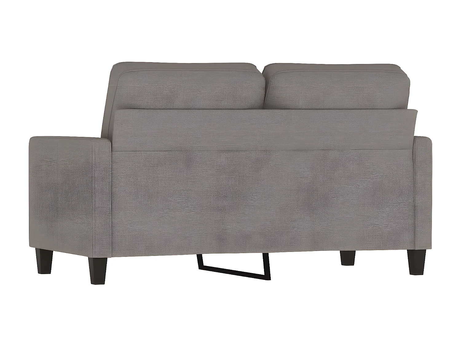 Canapé à 2 places Taupe 120 cm Tissu OLA3558