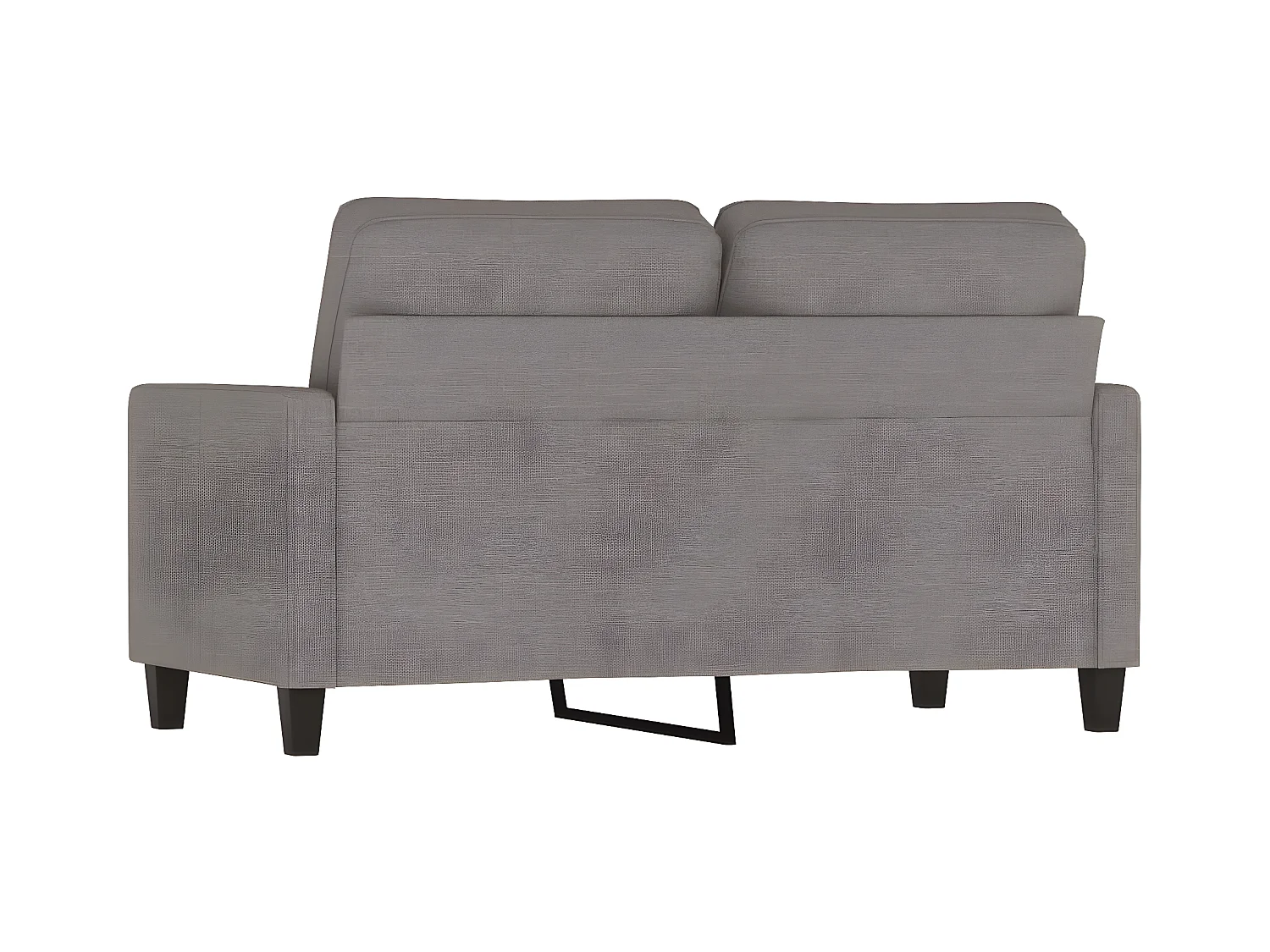 Canapé à 2 places Taupe 120 cm Tissu OLA3558
