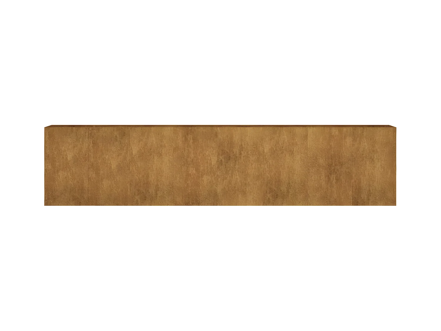 Jardinera acero corten 360x40x80 cm ES24106