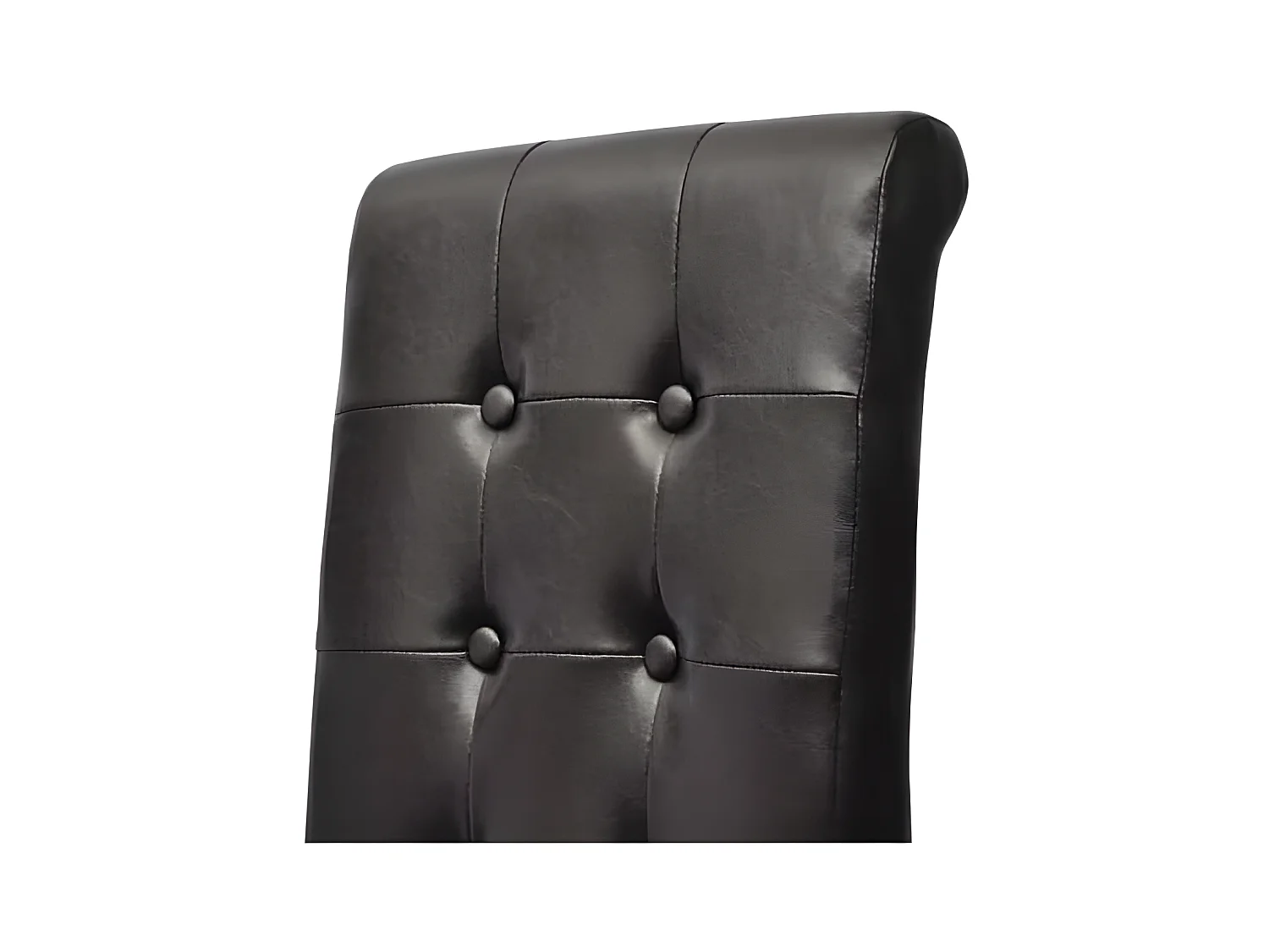 4er-set-Stühle| Esszimmerstühle Schwarz Kunstleder -gkd694500