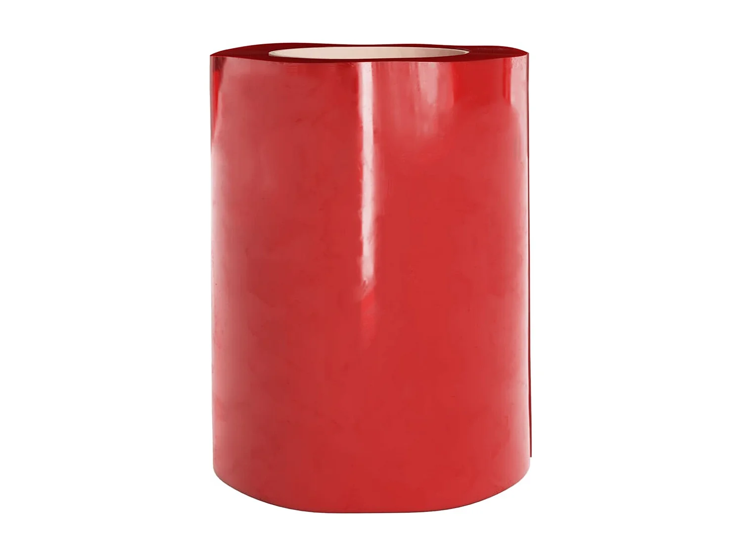 Rideau de porte rouge 300 mmx2,6 mm 25 m PVC QBH19106