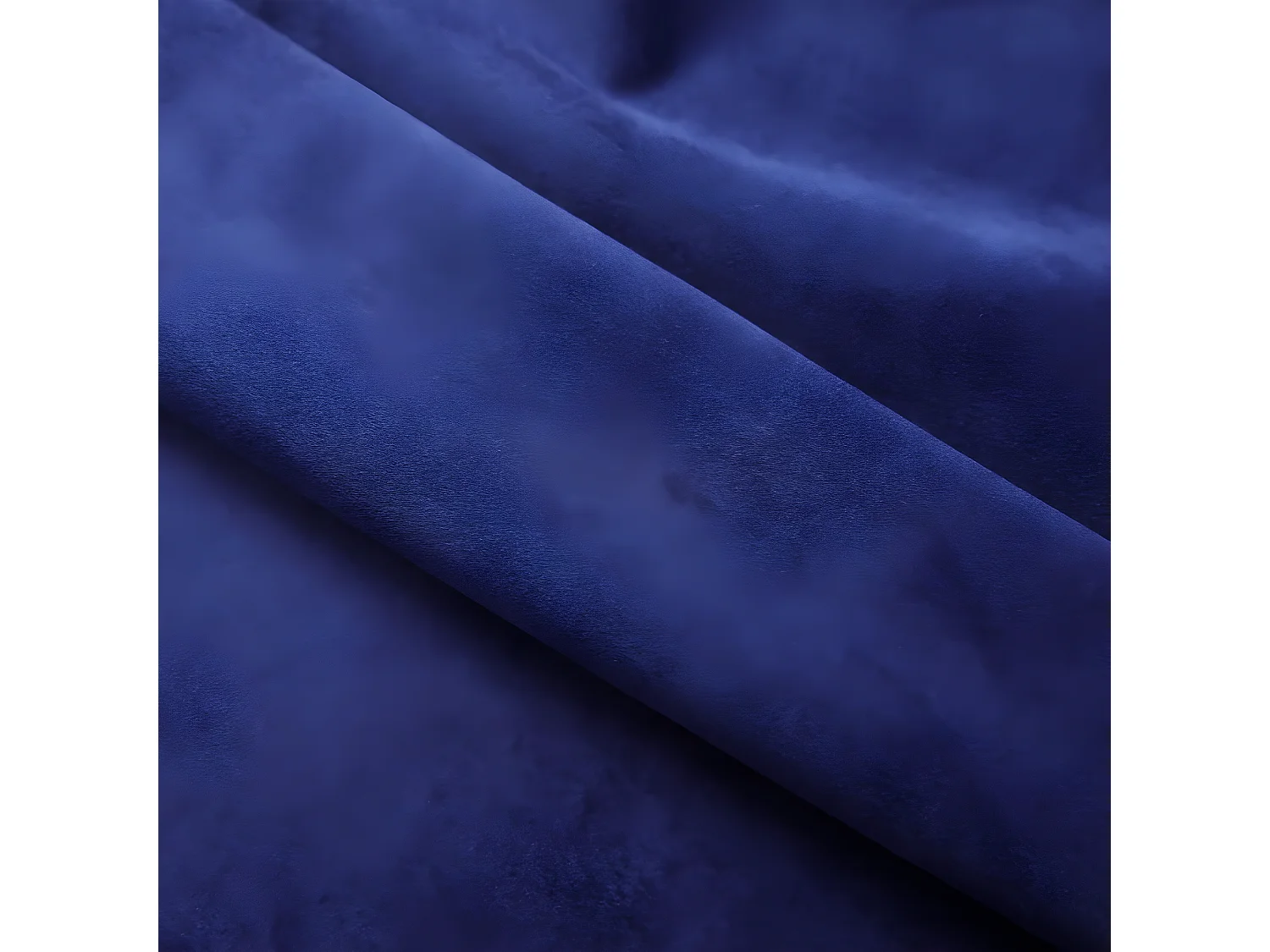 Gordijn verduisterend met ringen 290x245 cm fluweel blauw NL443410