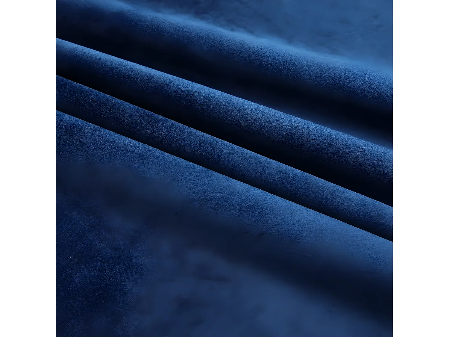 Rideaux occultants et crochet 2pcs Velours Bleu foncé 140x225cm QBH78880