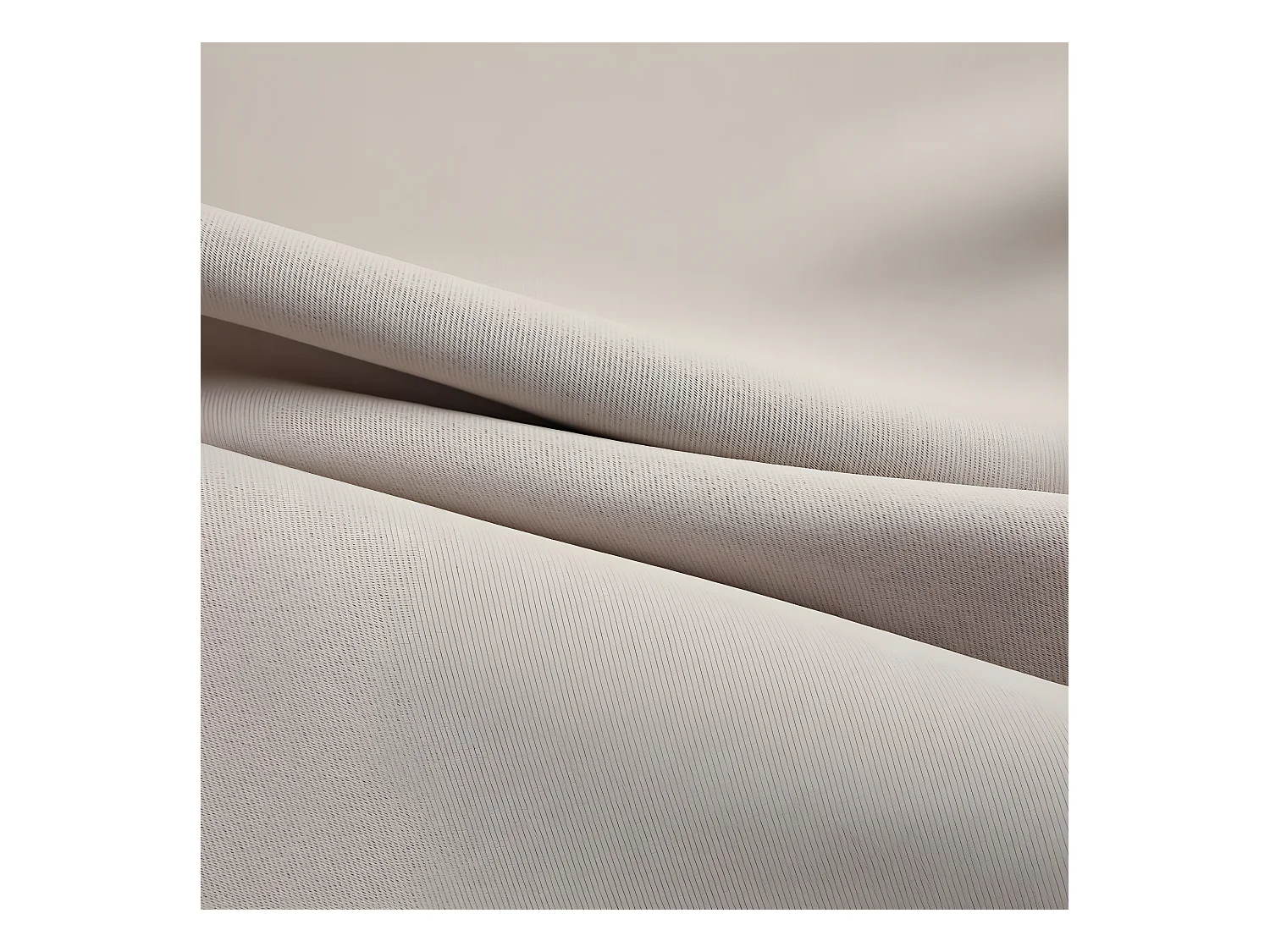 Gordijn verduisterend met metalen ringen 2 st 140x245 cm beige NL144975