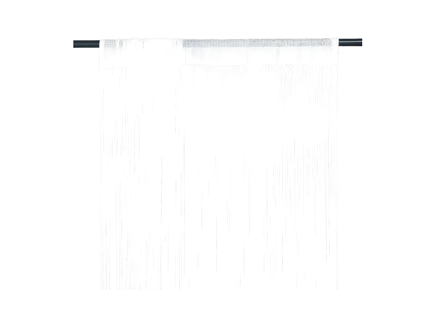 Cortinas de fios 2 pcs 140x250 cm branco PT357080