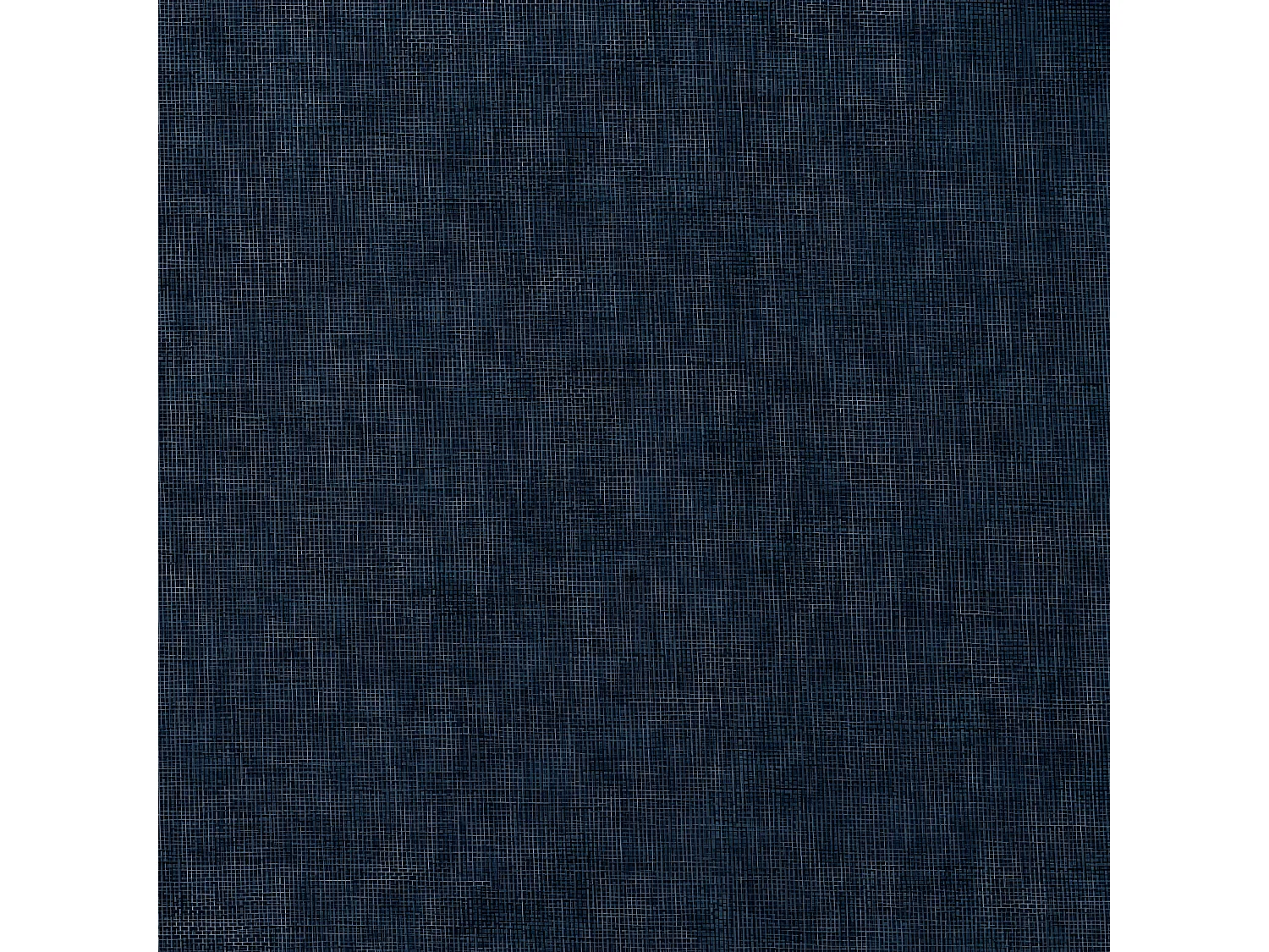 Rideau occultant d'aspect de lin avec crochets Bleu 290x245 cm QBH85907