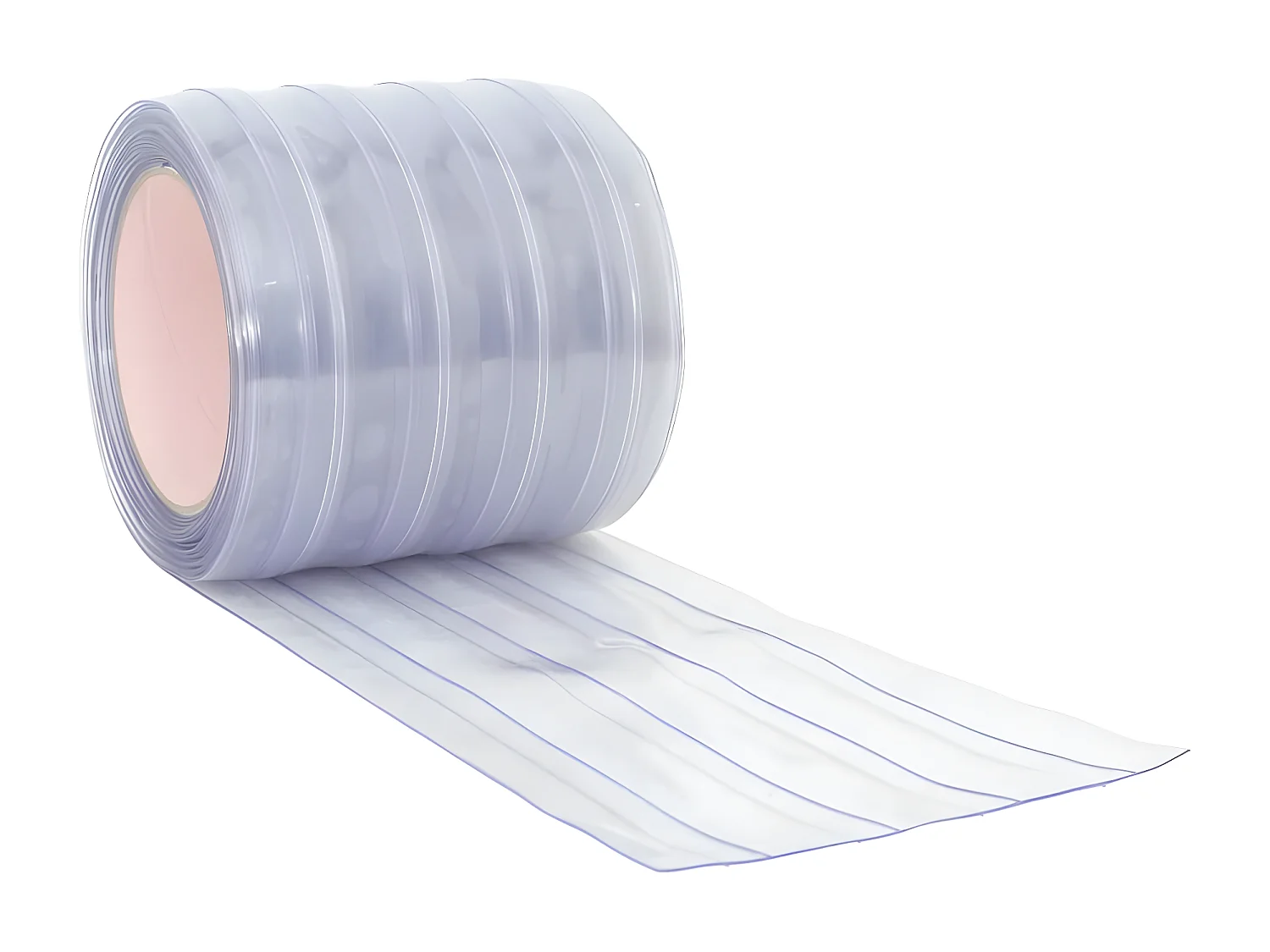 Tira de cortina para puertas PVC transparente 200x1,6 mm 50 m ES227919