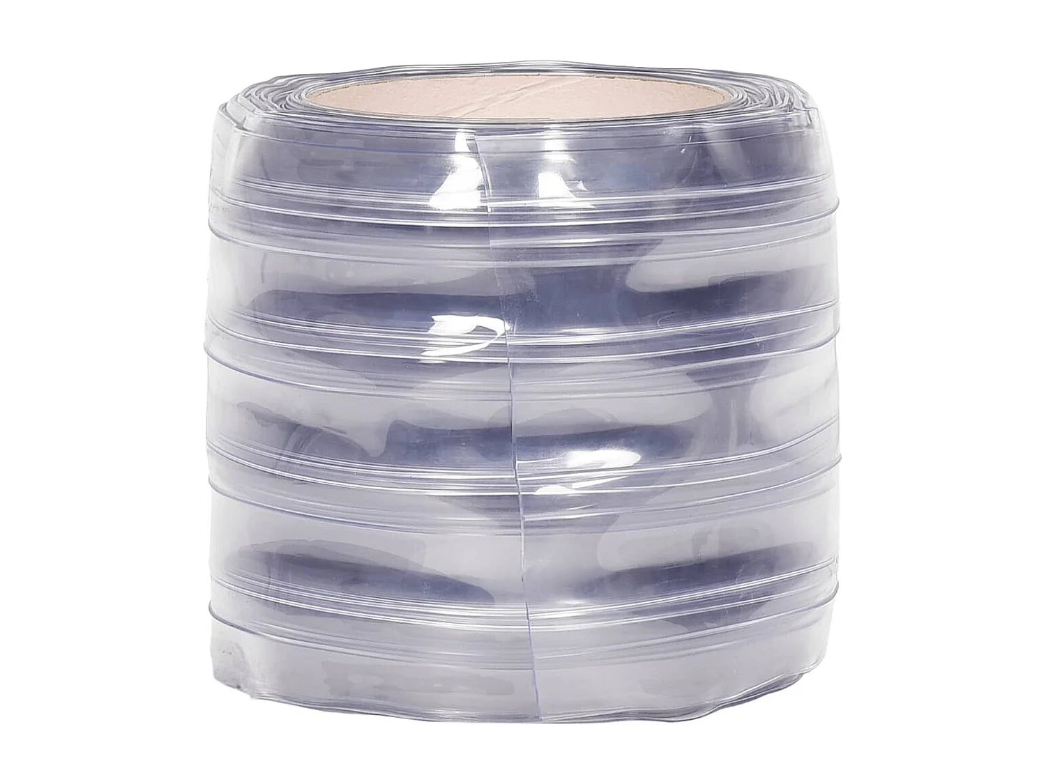 Tira de cortina para puertas PVC transparente 200x1,6 mm 50 m ES227919