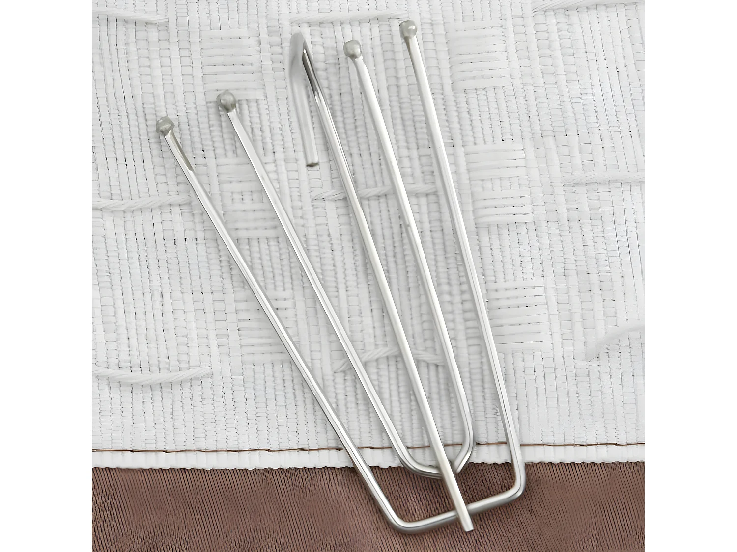 Rideau occultant d'aspect de lin avec crochets Taupe 290x245 cm QBH96710