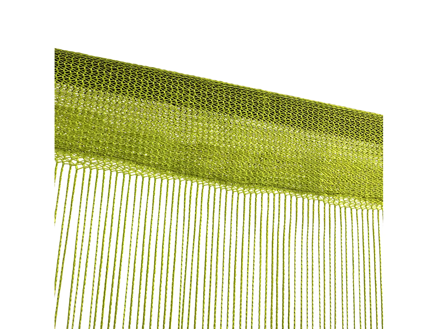 Rideau en fils 2 pcs 100 x 250 cm Vert QBH46353