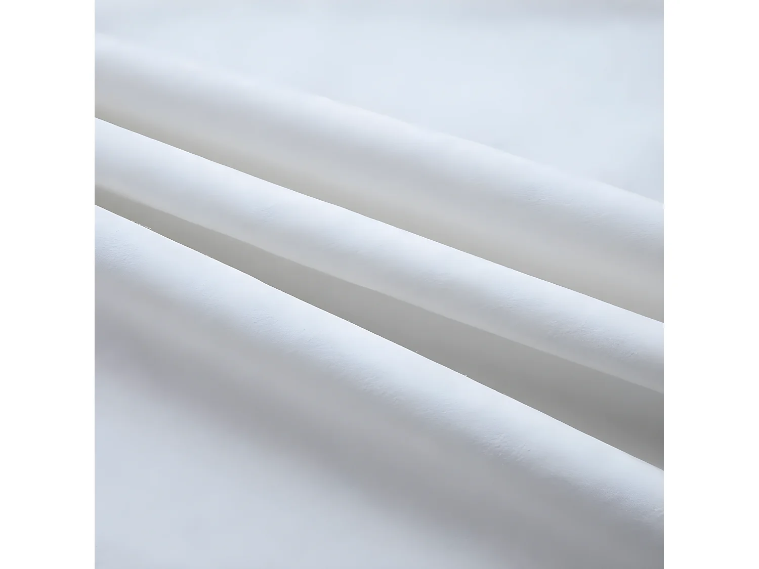 Cortinas opacas anillas de metal 2 pzas blanco crudo 140x225 cm ES932118