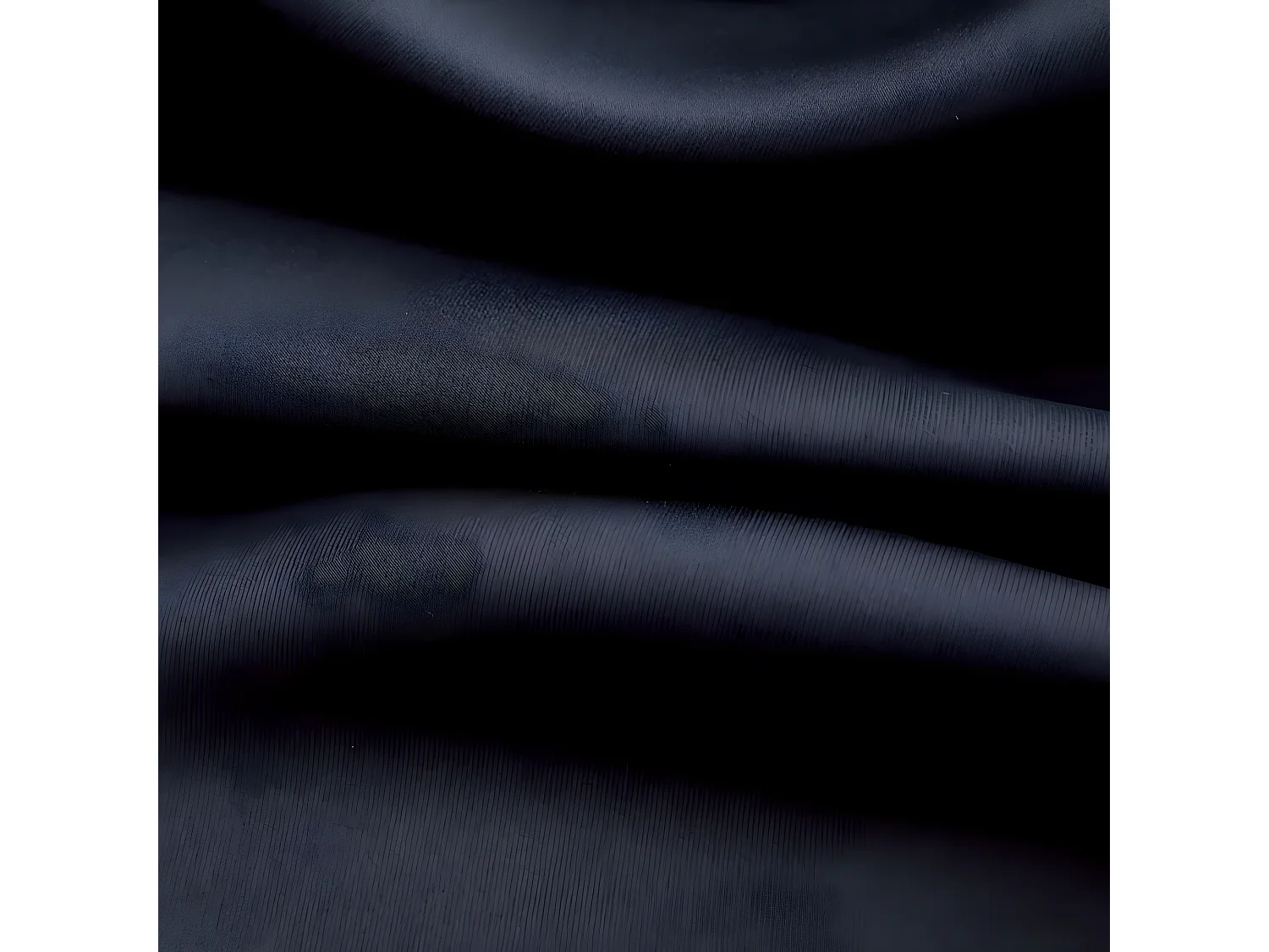 Rideaux occultants avec anneaux en métal 2 pcs Noir 140x175 cm QBH37653