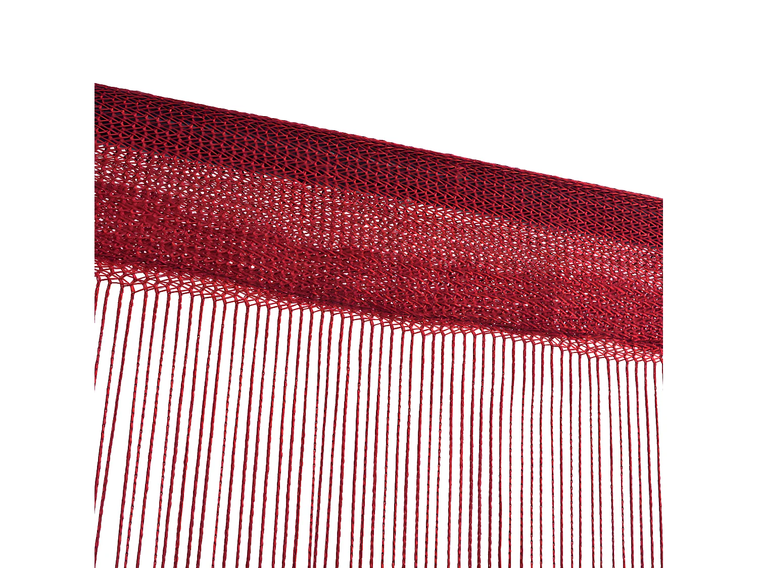 Rideau en fils 2 pcs 140 x 250 cm Bordeaux QBH32846