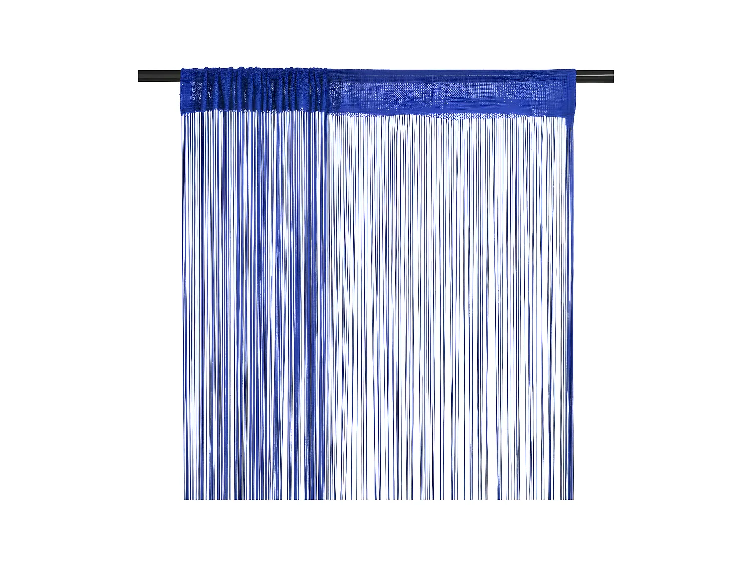 Rideau en fils 2 pcs 140 x 250 cm Bleu QBH13373