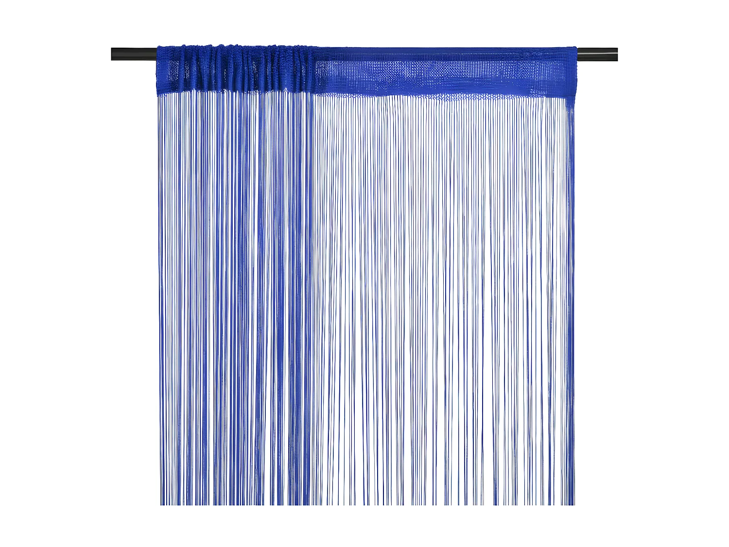 Rideau en fils 2 pcs 140 x 250 cm Bleu QBH13373