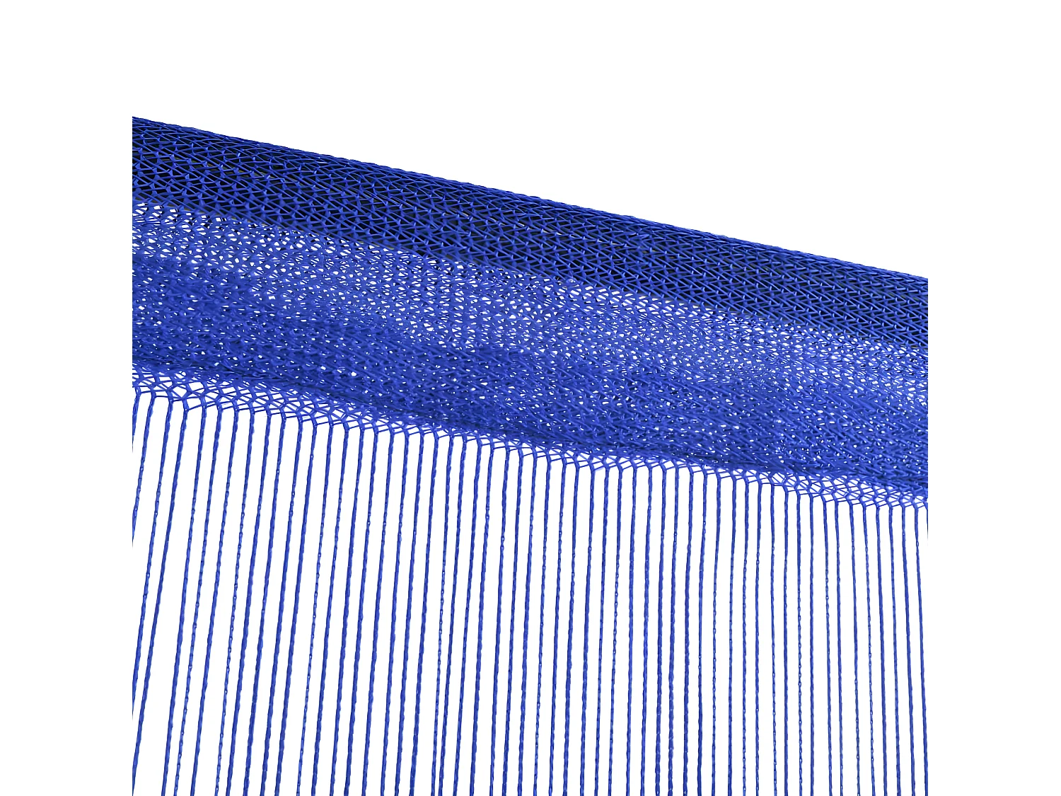 Rideau en fils 2 pcs 140 x 250 cm Bleu QBH13373