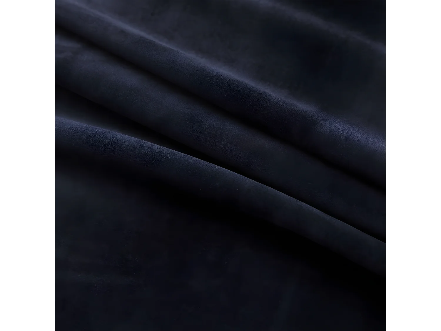 Cortinas opacas con anillas 2 uds terciopelo negro 140x245 cm ES622416