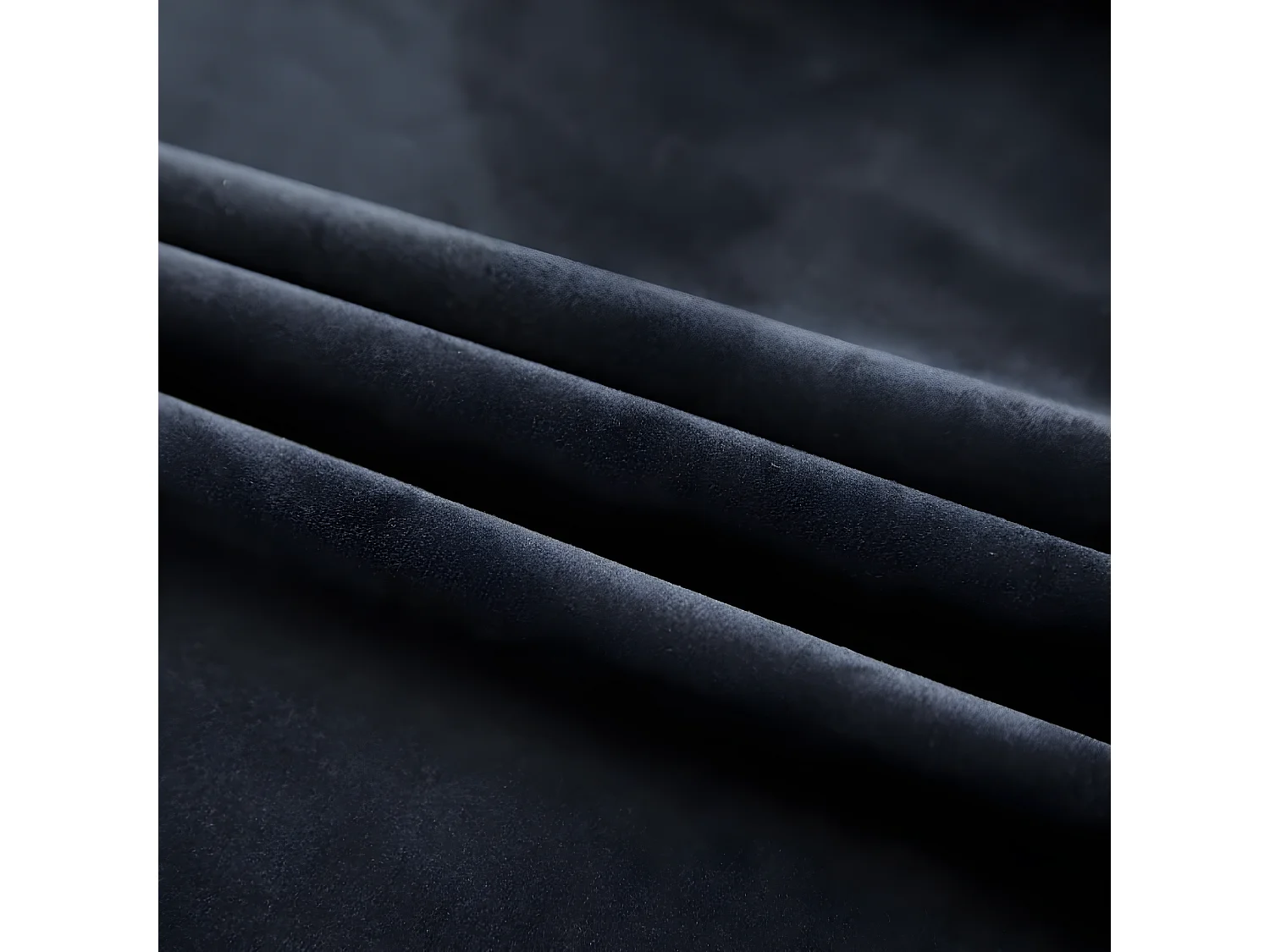 Rideaux occultants avec crochets 2 pcs Velours Noir 140x225 cm QBH44002