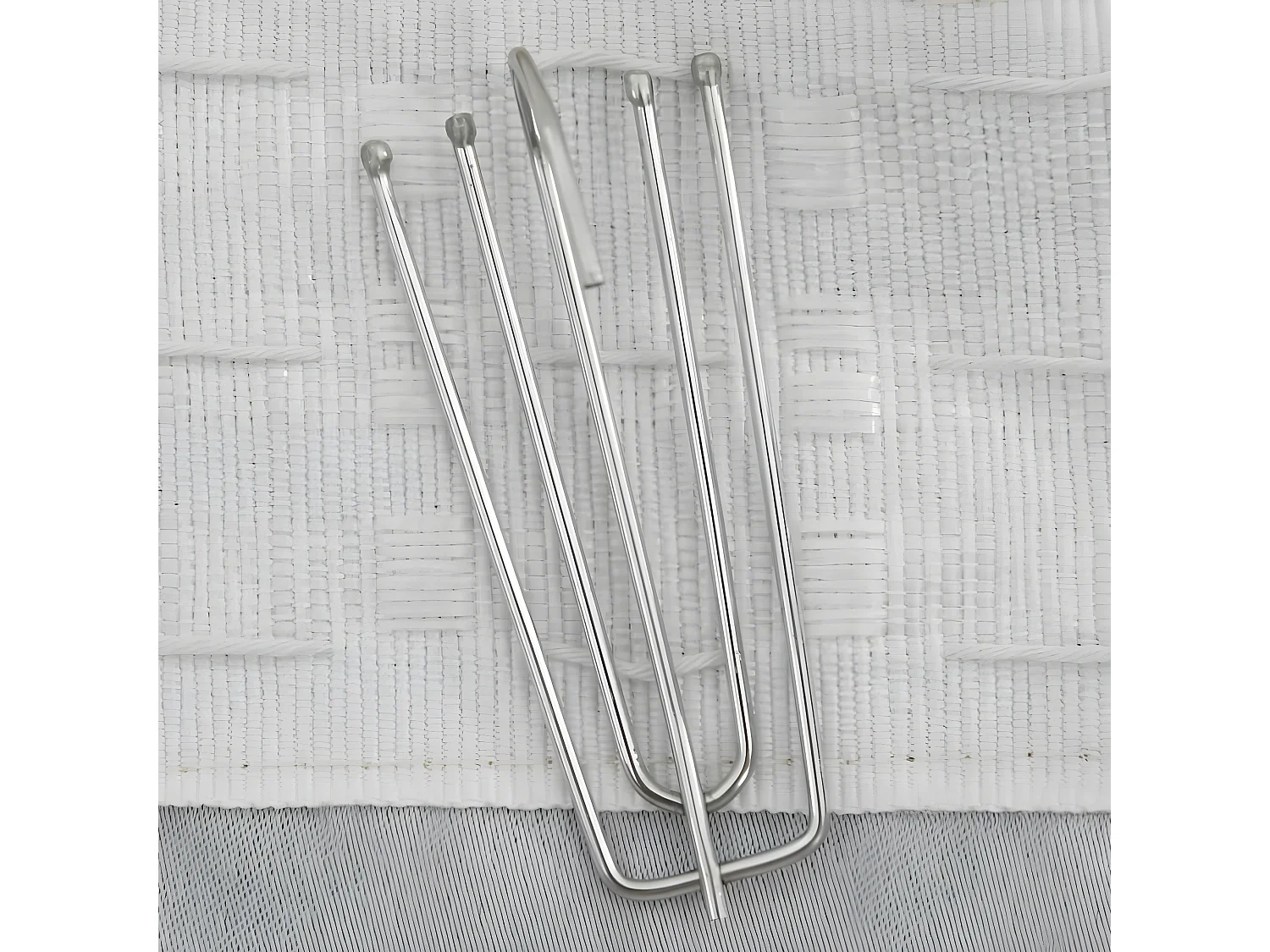 Cortinas opacas aspeto linho com ganchos 290x245 cm bege PT201007