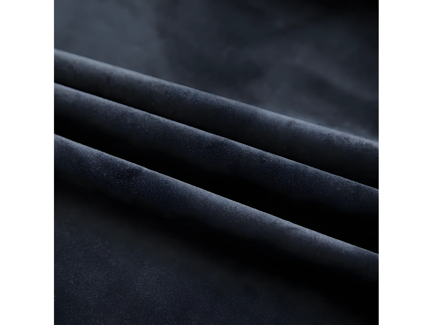 Rideaux occultants avec crochets 2 pcs Velours Noir 140x175 cm QBH27327