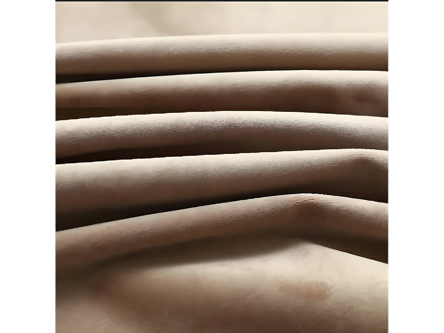 Rideaux occultants avec anneaux 2 pcs Velours Beige 140x225 cm QBH91276