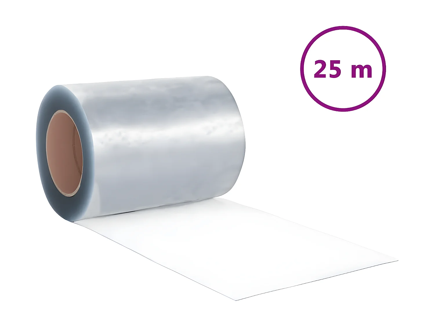 Strokengordijn op rol 3x300 mm 25 m PVC NL117148