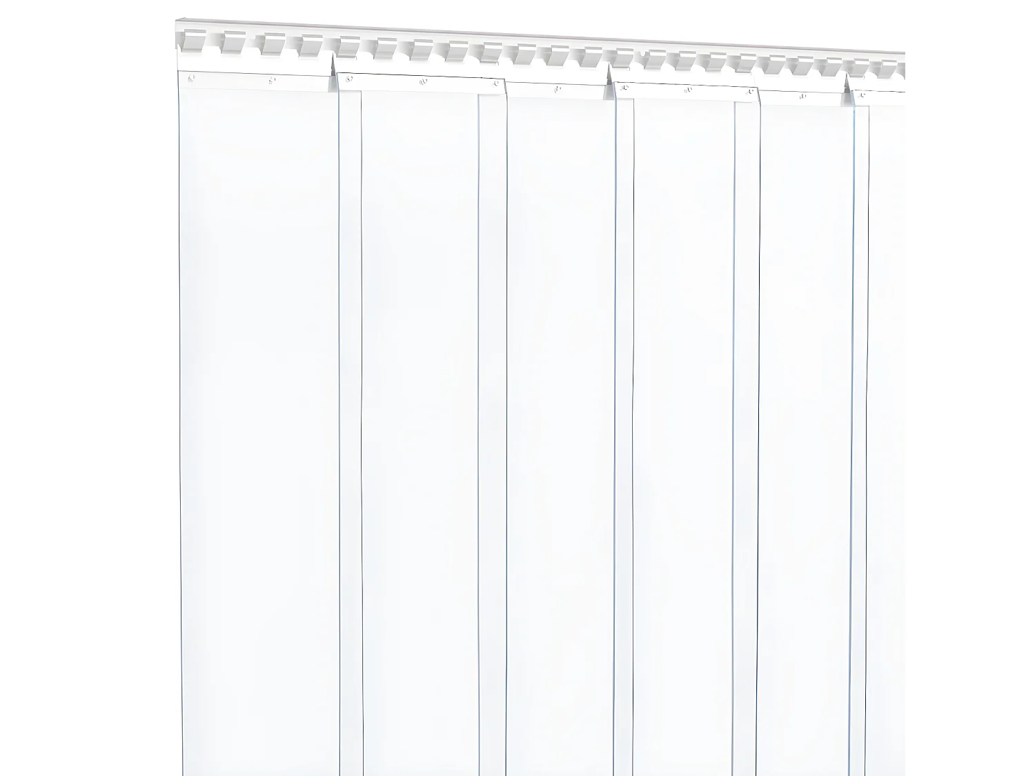 Strokengordijn op rol 3x300 mm 25 m PVC NL117148