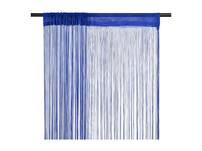 Draadgordijnen 100x250 cm blauw 2 st NL143984