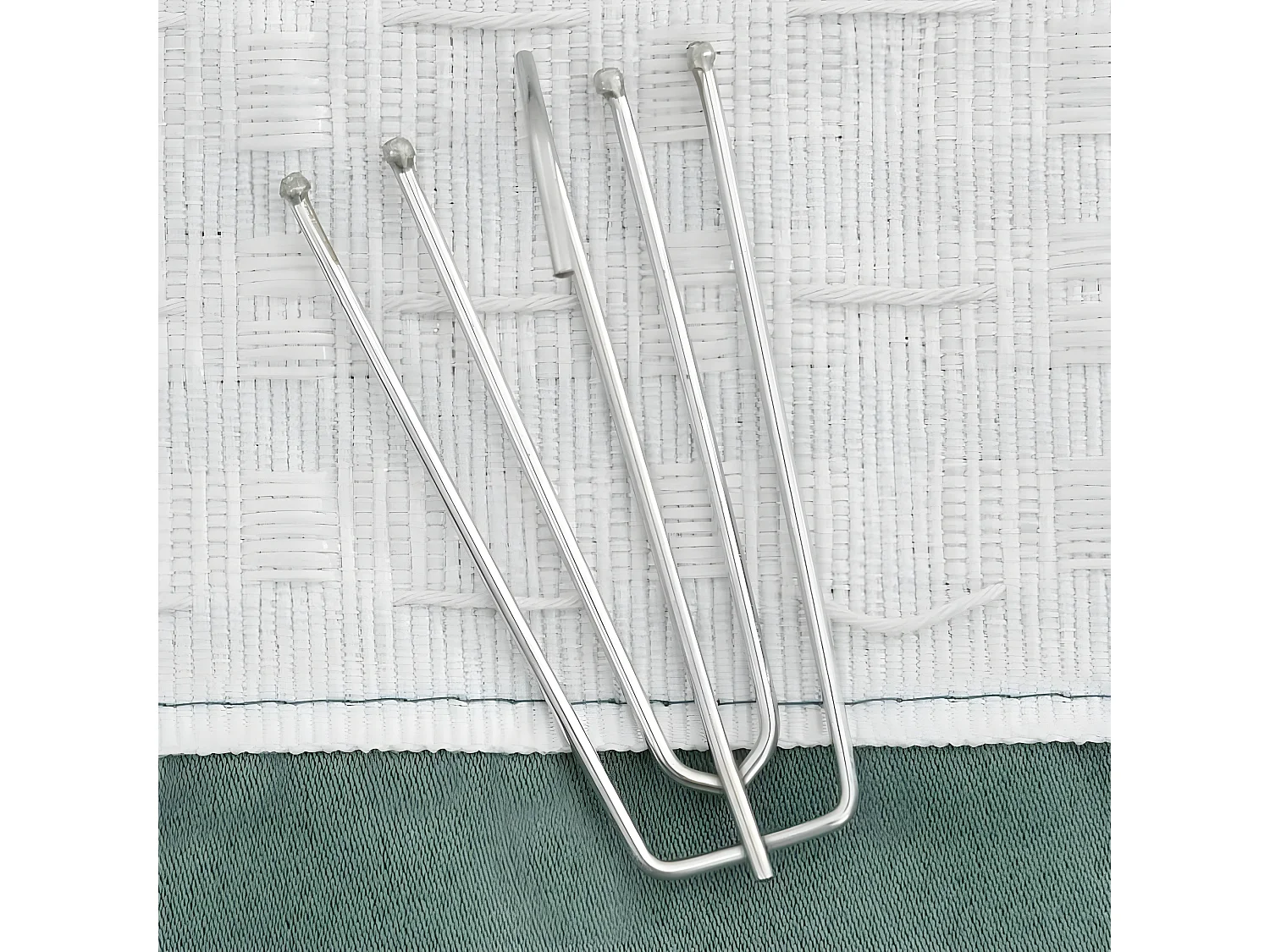 Cortinas opacas aspeto linho c/ ganchos 2 pcs 140x175 cm verde PT938816