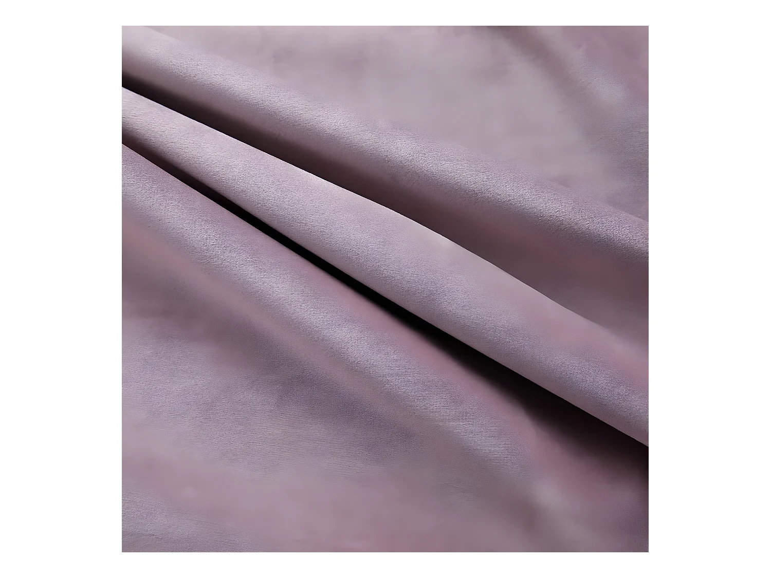 Cortina blackout c/ argolas metal 290x245cm veludo rosa antigo PT492760