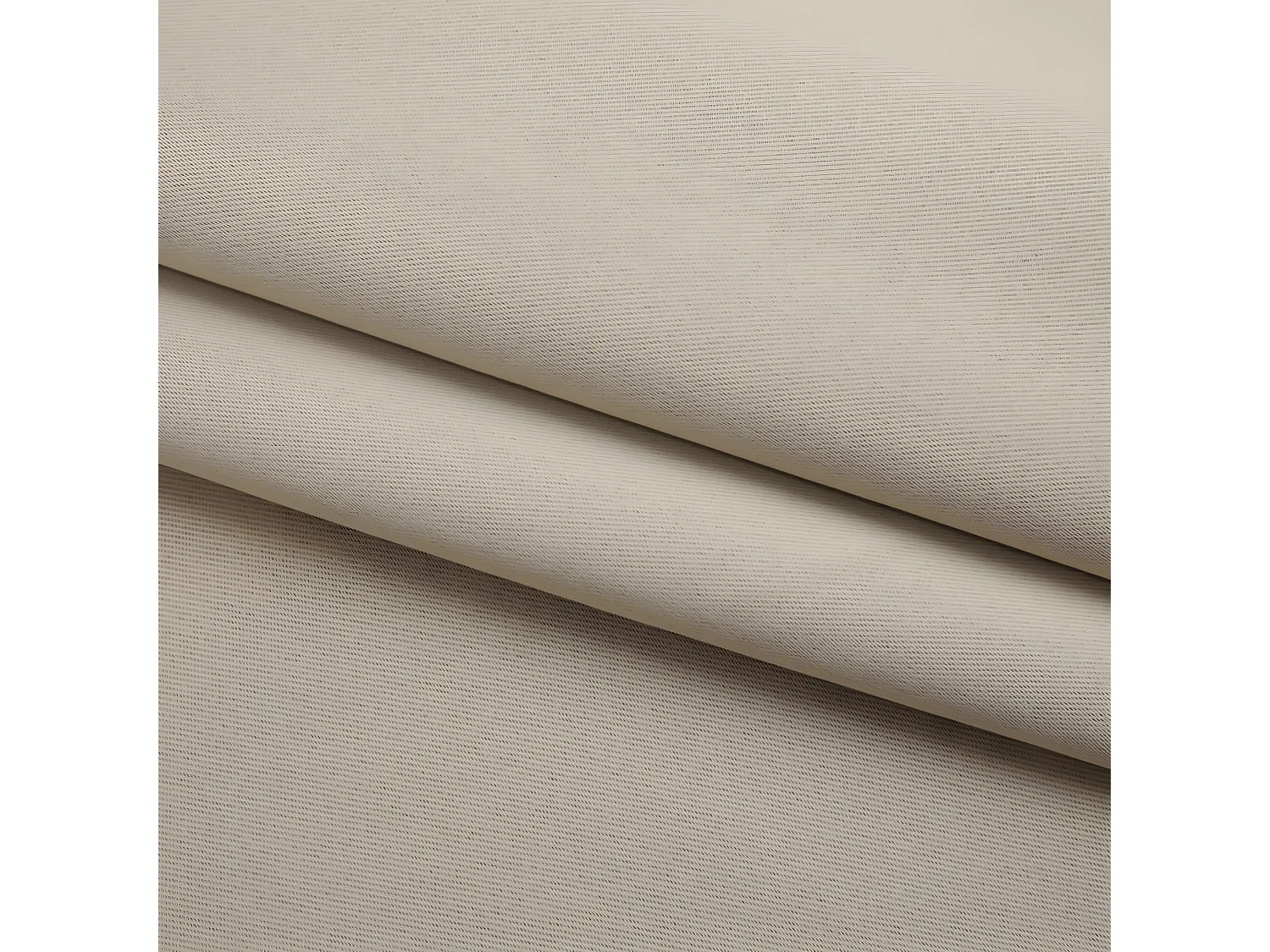Cortina opaca con ganchos beige 290x245 cm ES695264