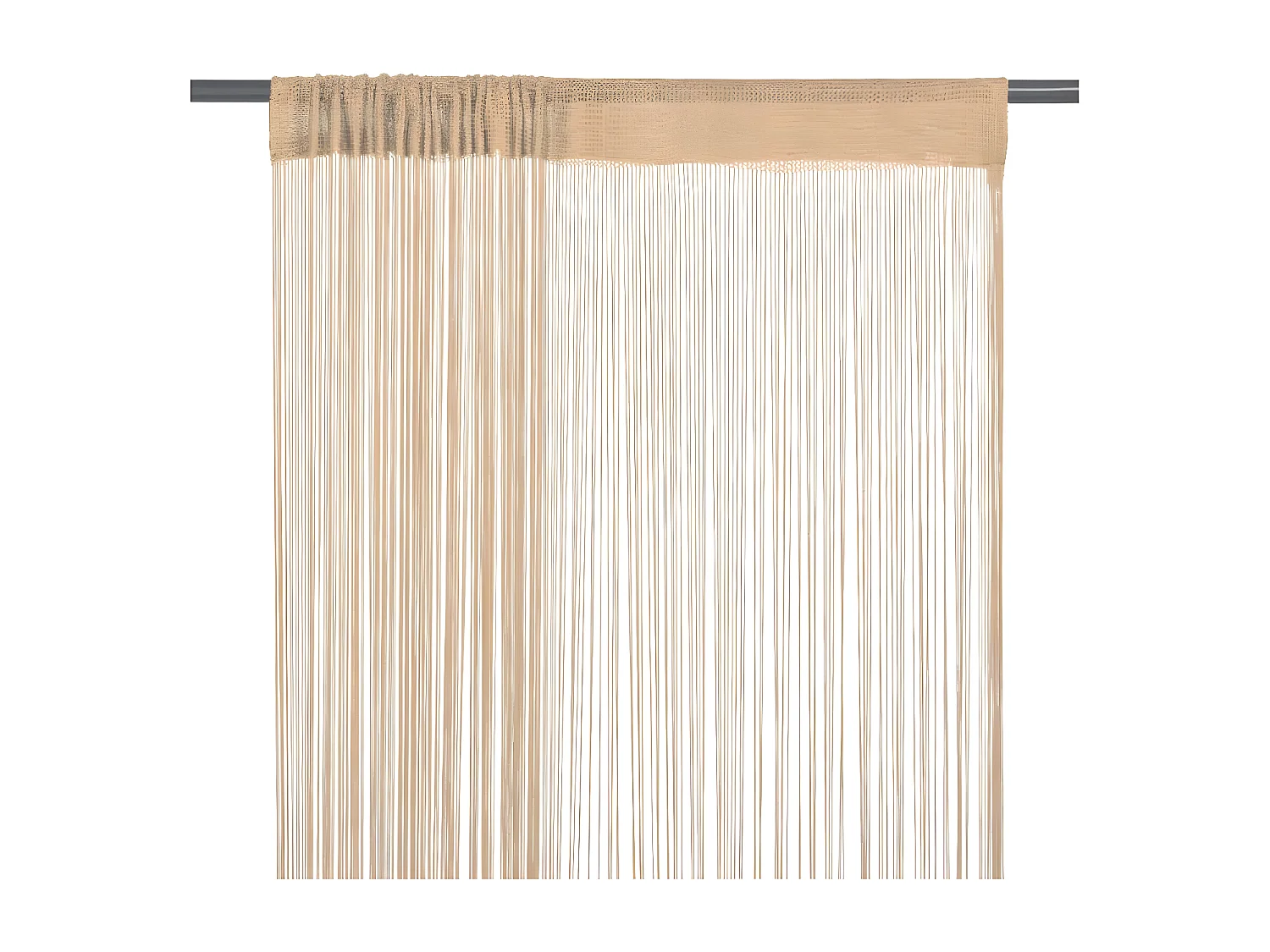 Draadgordijnen 100x250 cm beige 2 st NL770420