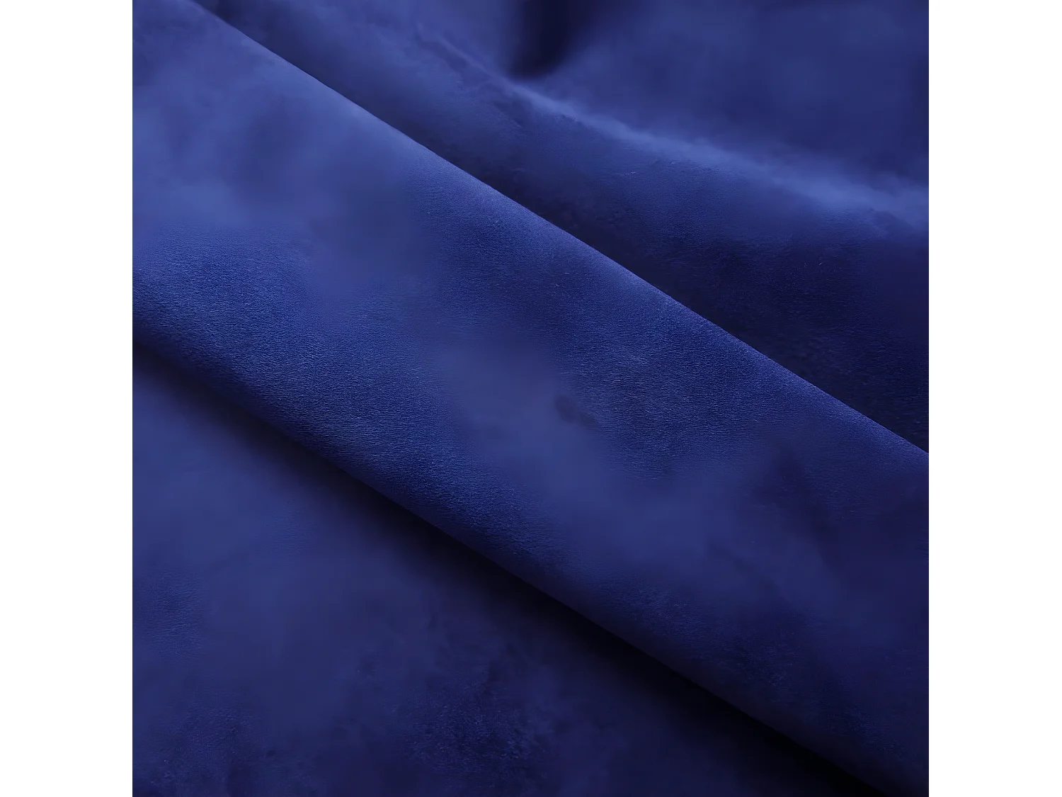 Rideaux occultants et anneaux 2pcs Velours Bleu foncé 140x175cm QBH52002