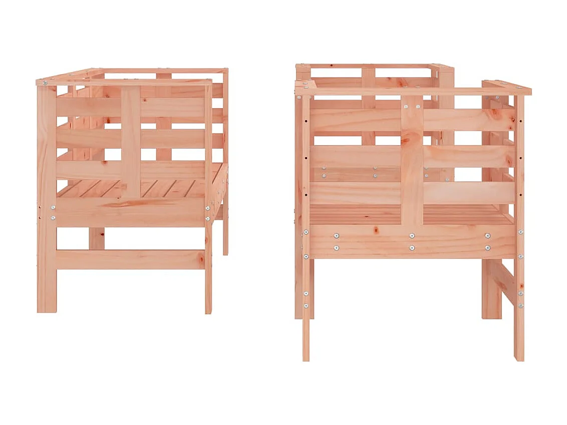 3-tlg. Garten-Sitzgruppe | Garten-Lounge-Set Massivholz Douglasie -GKD941760