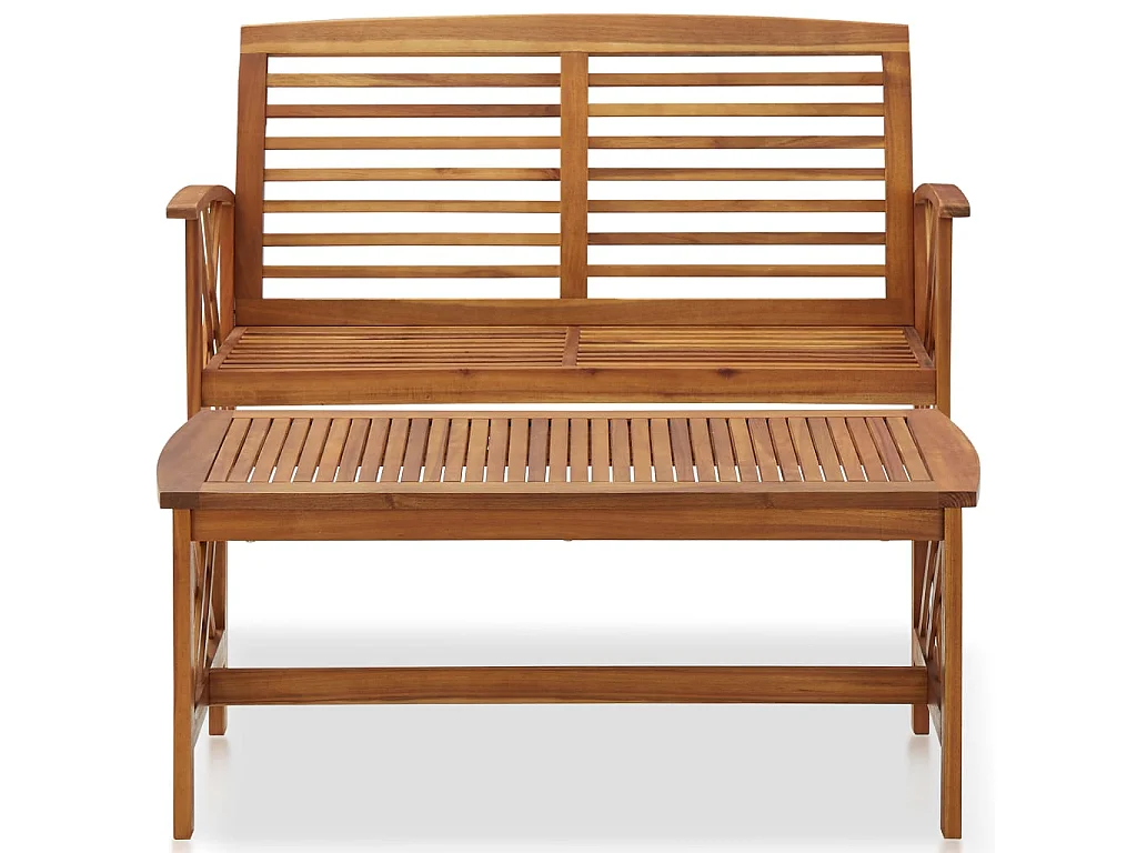 2-delige Loungeset massief acaciahout NL59054