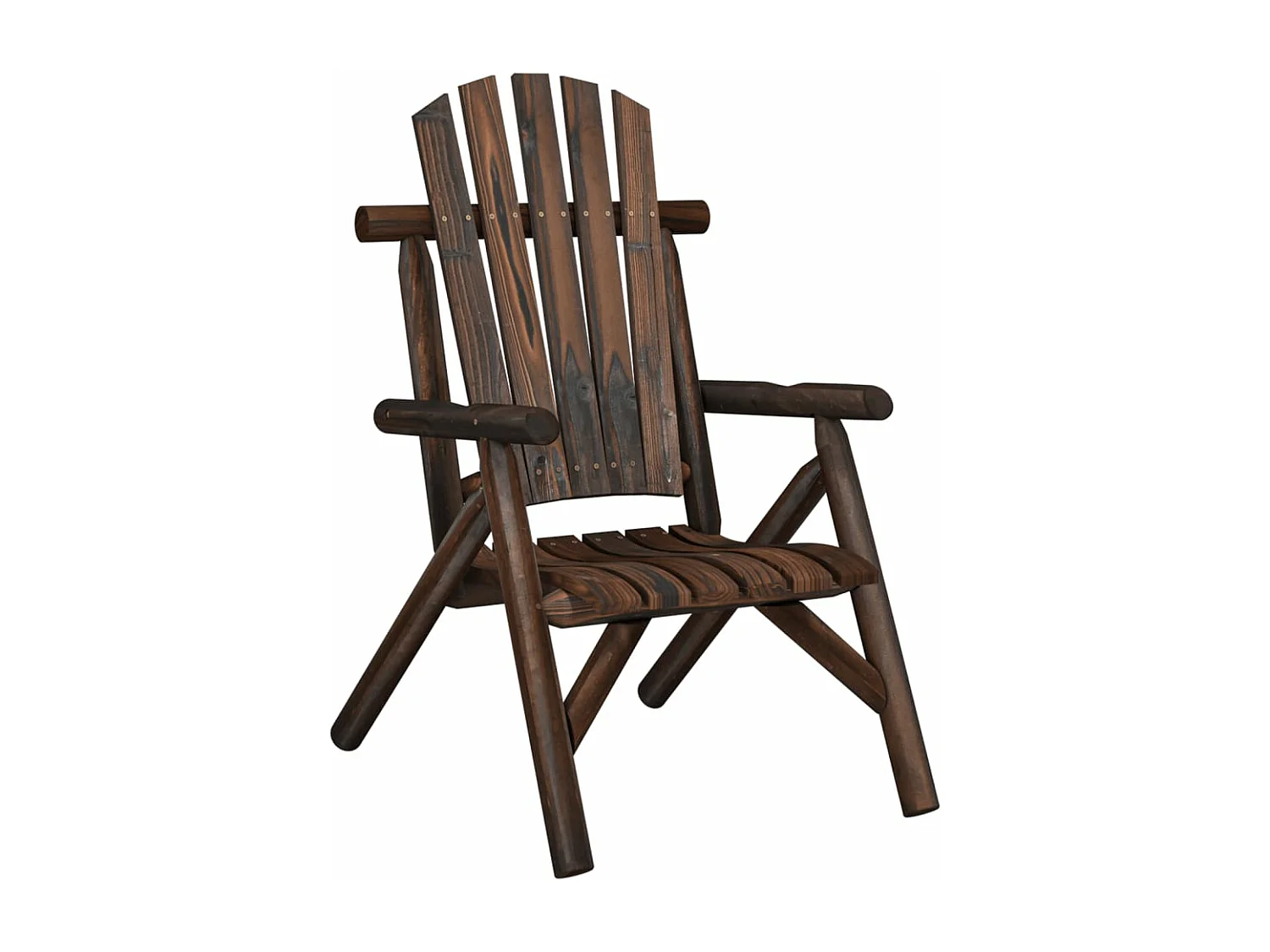 3-tlg. Garten-Sitzgruppe: Sofa + Tisch | Garten-Lounge-Set Massivholz Fichte -GKD676195