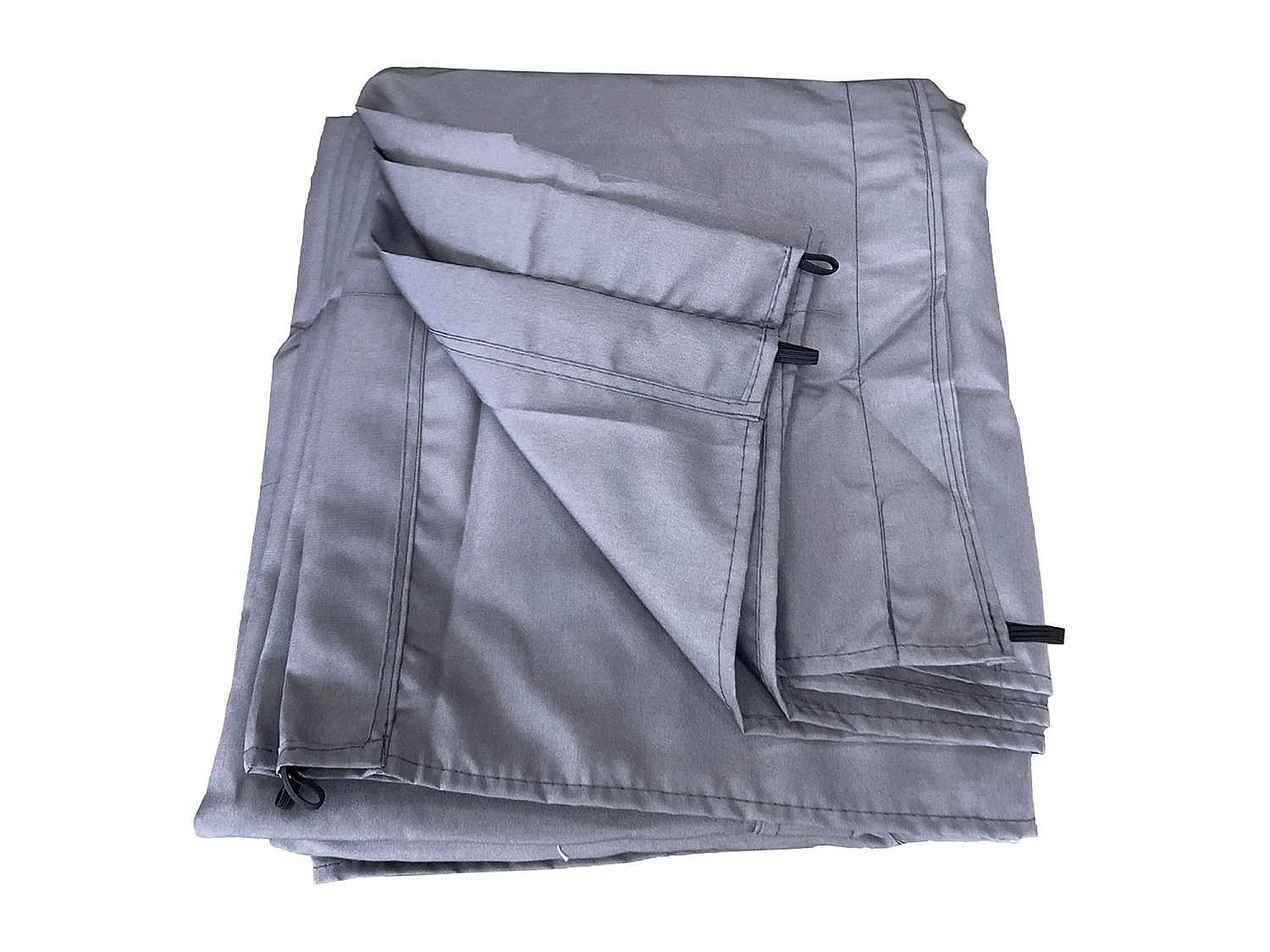 Lona gris de 2,54 x 2,58m para pérgola independiente 3 × 3m CASSIS - HAPPY GARDEN