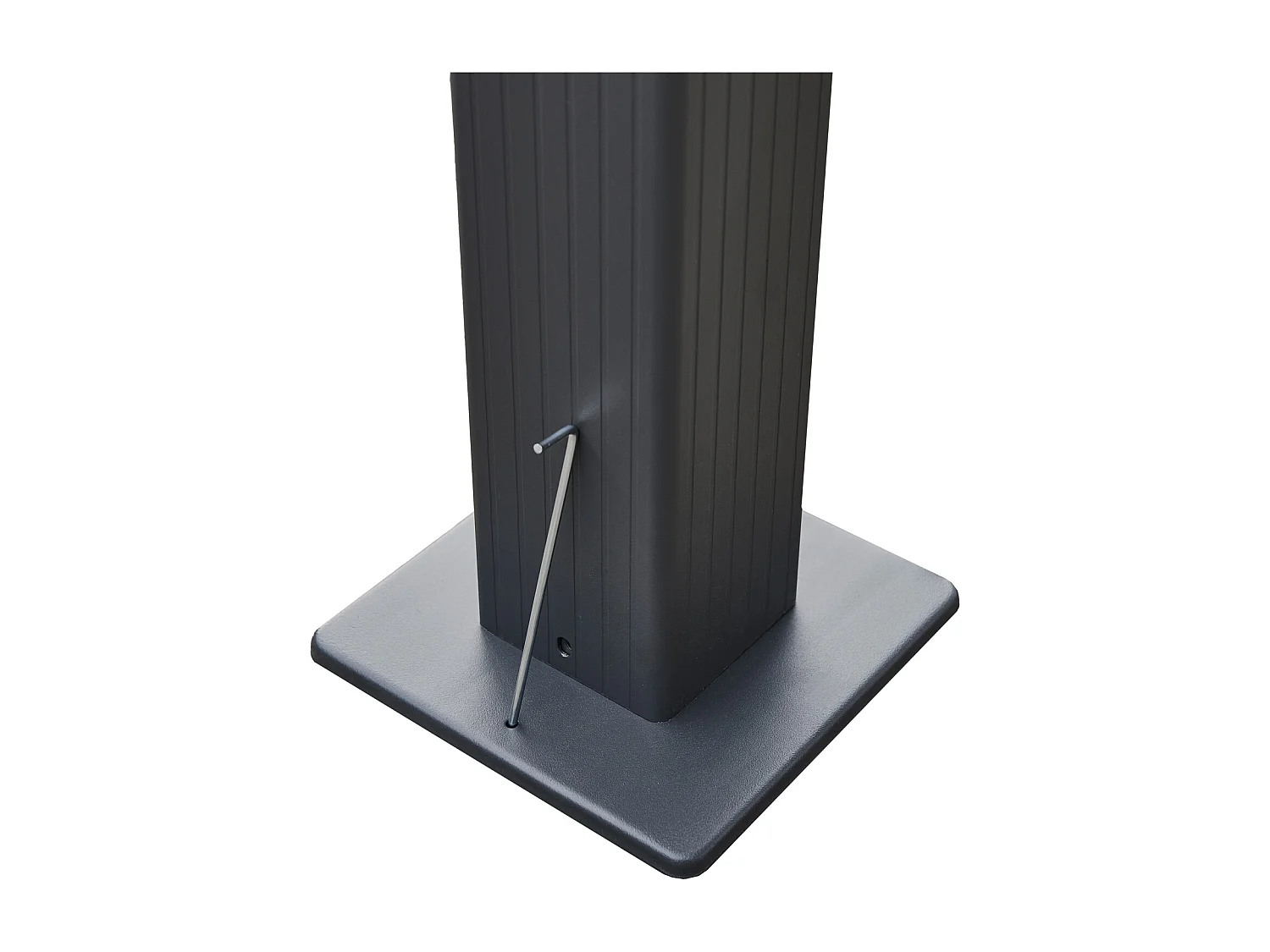 Vrijstaande pergola 3 × 3m CASSIS taupe - aluminium structuur