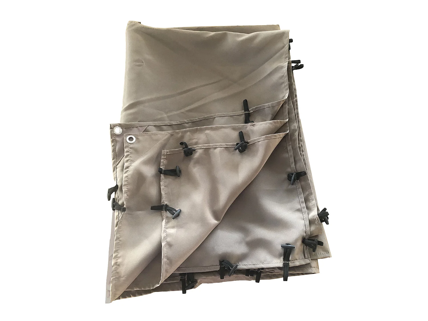 Copertura pergola a parete 3 × 2,5 m NICE taupe - HAPPY GARDEN