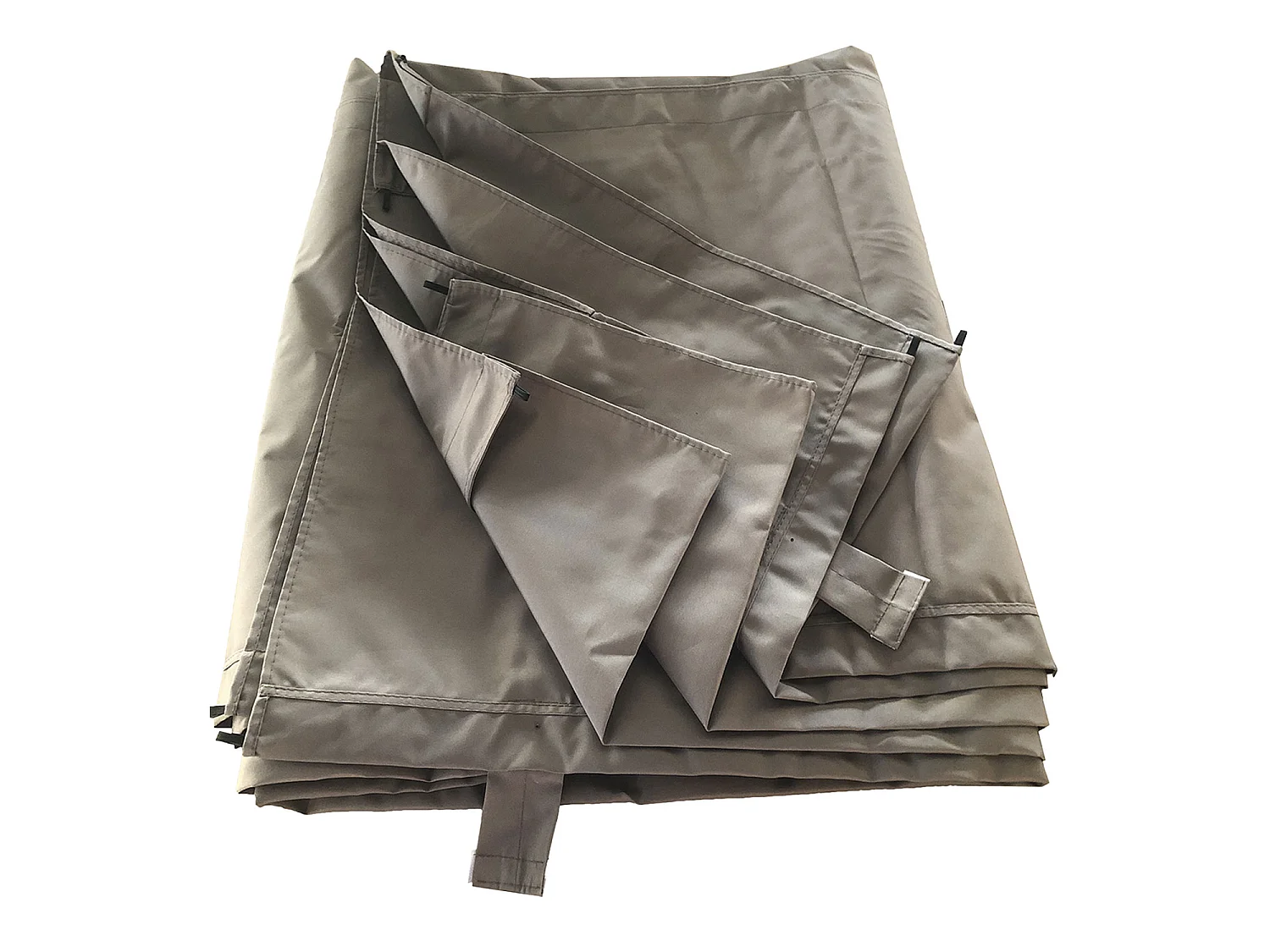 Lona color topo de 2,85 x 3,51m para pérgola de estructura 3 × 4m FRÉJUS - HAPPY GARDEN