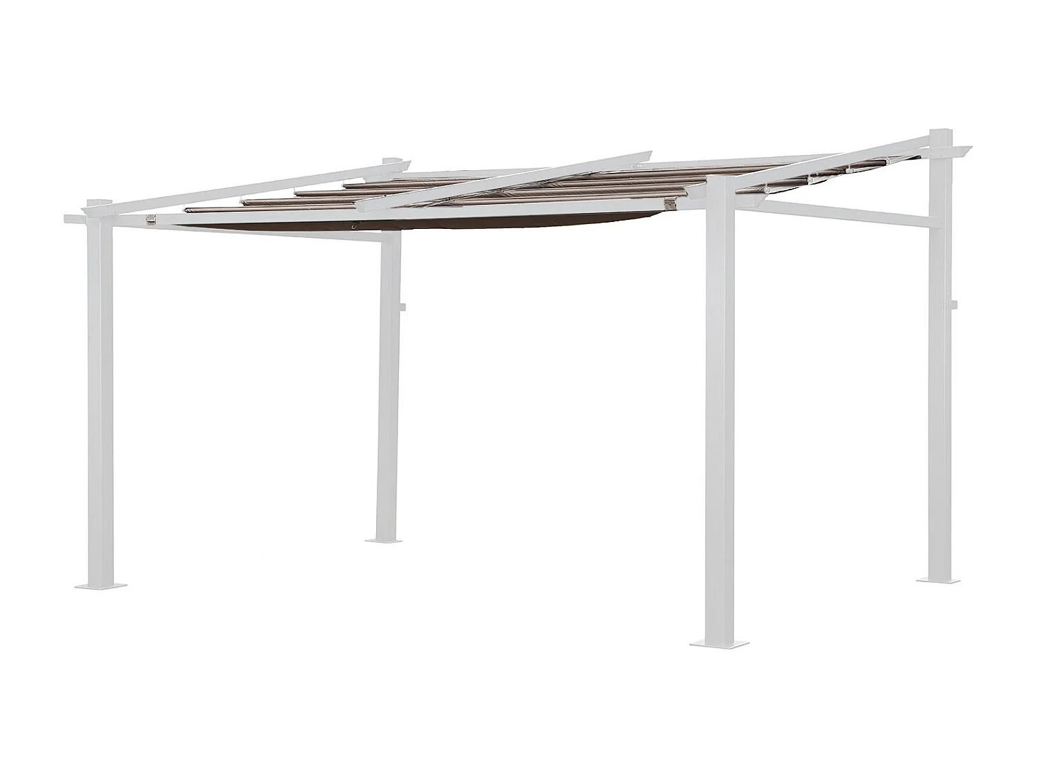 Doek pergola 3 × 4m FRÉJUS taupe